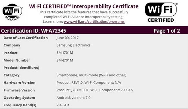 Samsung Galaxy J7 (2015) sẽ được cập nhật Android 7.0 ảnh 1 Samsung Galaxy J7 (2015) sẽ được cập nhật Android 7.0 ảnh 1