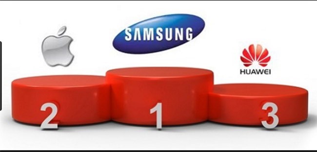 Huawei khẳng định đã vượt mặt Apple ảnh 1 Huawei khẳng định đã vượt mặt Apple ảnh 1