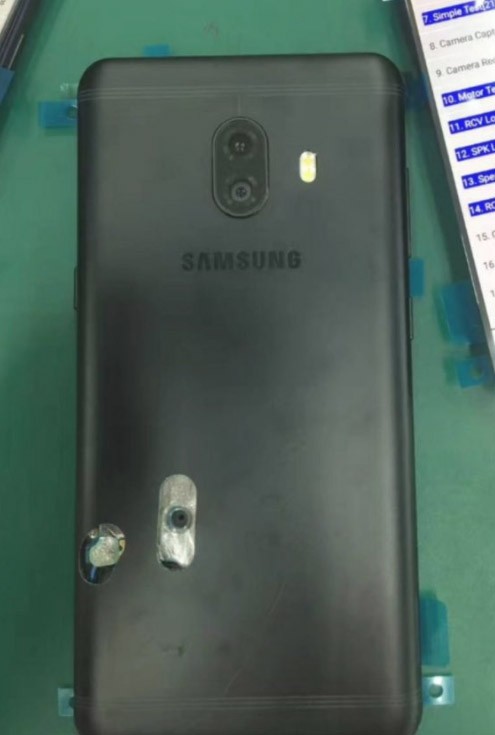 Lộ ảnh thực tế Galaxy C10 với camera kép ảnh 1