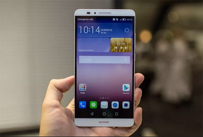 Huawei Mate 7 (ảnh CNET)