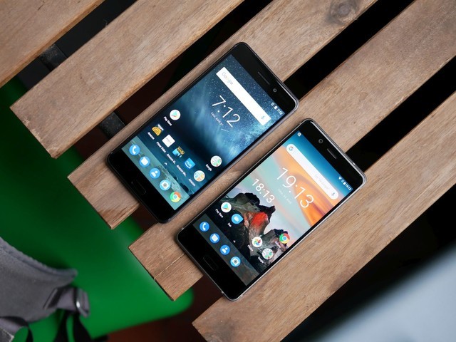 Nokia 6 và Nokia 8 (ảnh: Phone Arena)