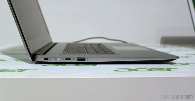 Trên tay Acer Chromebook 15: “pin trâu”, vỏ nhôm nguyên khối độc đáo ảnh 2 Trên tay Acer Chromebook 15: “pin trâu”, vỏ nhôm nguyên khối độc đáo ảnh 2
