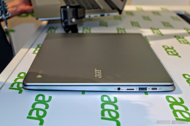 Trên tay Acer Chromebook 15: “pin trâu”, vỏ nhôm nguyên khối độc đáo ảnh 4 Trên tay Acer Chromebook 15: “pin trâu”, vỏ nhôm nguyên khối độc đáo ảnh 4