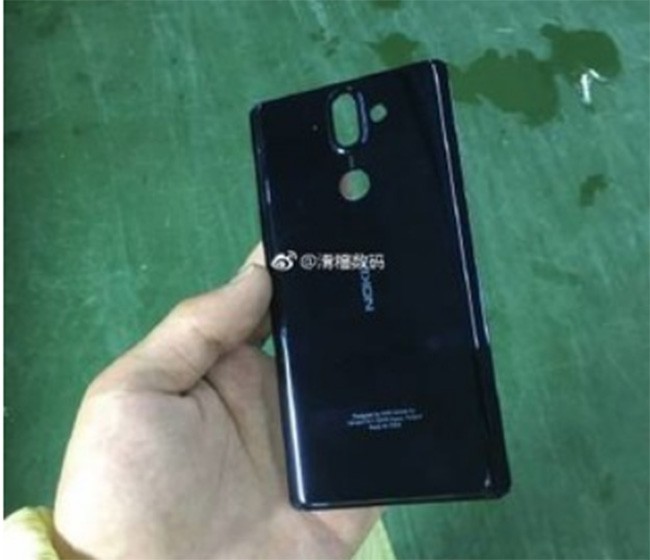 Mặt lưng của Nokia 9 (ảnh: Baidu)