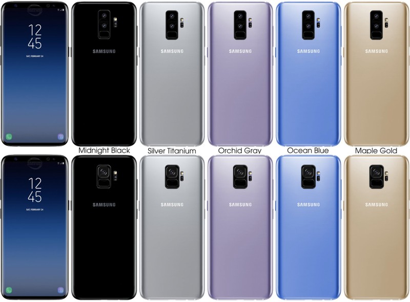 Đây chính là thiết kế của Galaxy S9 và S9+ ảnh 1 Đây chính là thiết kế của Galaxy S9 và S9+ ảnh 1