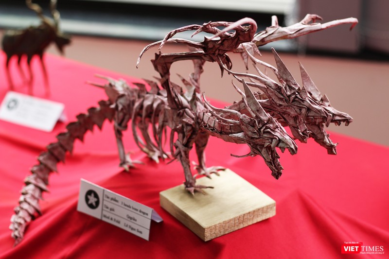 Chiêm ngưỡng các tác phẩm gấp giấy qua đôi bàn tay tài hoa của nghệ nhân Việt Nam ảnh 10