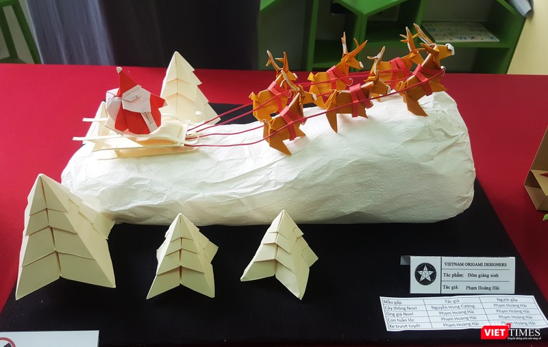 Chiêm ngưỡng các tác phẩm gấp giấy qua đôi bàn tay tài hoa của nghệ nhân Việt Nam ảnh 11