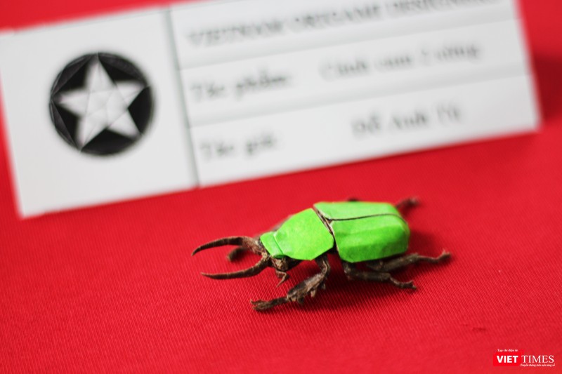 Chiêm ngưỡng các tác phẩm gấp giấy qua đôi bàn tay tài hoa của nghệ nhân Việt Nam ảnh 13