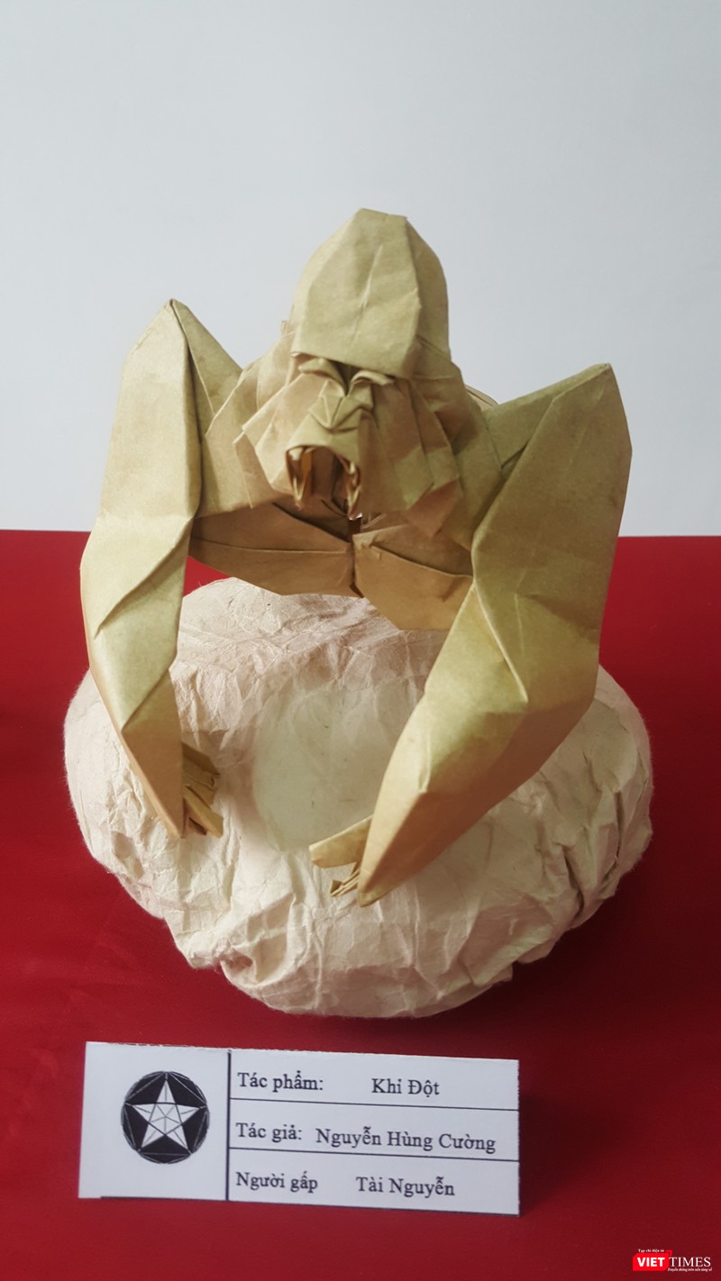 Chiêm ngưỡng các tác phẩm gấp giấy qua đôi bàn tay tài hoa của nghệ nhân Việt Nam ảnh 21