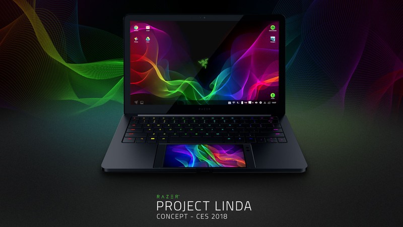 Laptop "dị" của hãng Razer (ảnh: Razer)