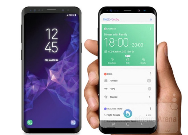 Galaxy S9 đặt cạnh Galaxy S8 sẽ như thế nào? ảnh 2 Galaxy S9 đặt cạnh Galaxy S8 sẽ như thế nào? ảnh 2