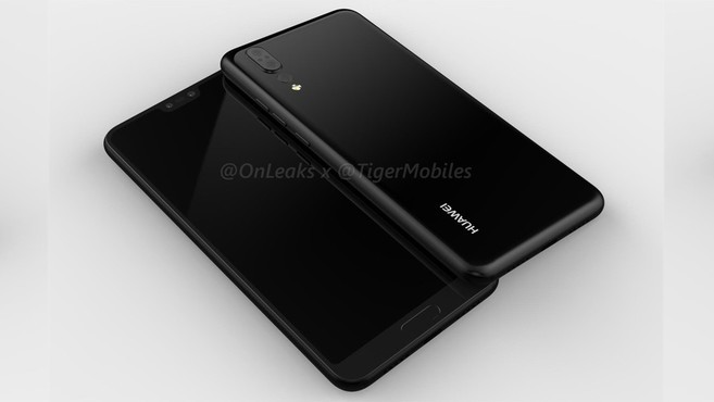 Huawei P20 (ảnh OnLeaks)