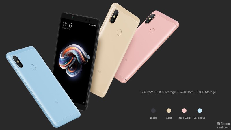 Xiaomi Redmi Note 5 Pro (ảnh Xiaomi)