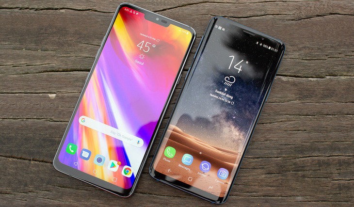 LG G7 có một số ưu điểm vượt trội hơn so với Galaxy S9 của Samsung