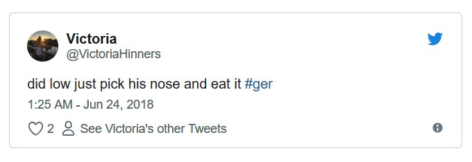 Có phải Low cậy gỉ mũi và ăn không nhỉ? Có phải Low cậy gỉ mũi và ăn không nhỉ?