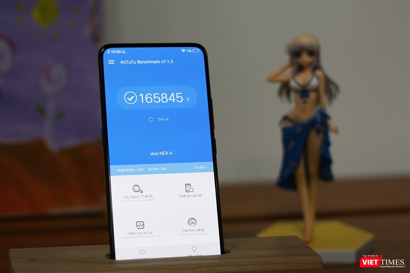 Điểm AnTuTu test sức mạnh của Vivo Nex A. Mẫu điện thoại này mạnh gần bằng iPhone 7 (AnTuTu 170124) Điểm AnTuTu test sức mạnh của Vivo Nex A. Mẫu điện thoại này mạnh gần bằng iPhone 7 (AnTuTu 170124)