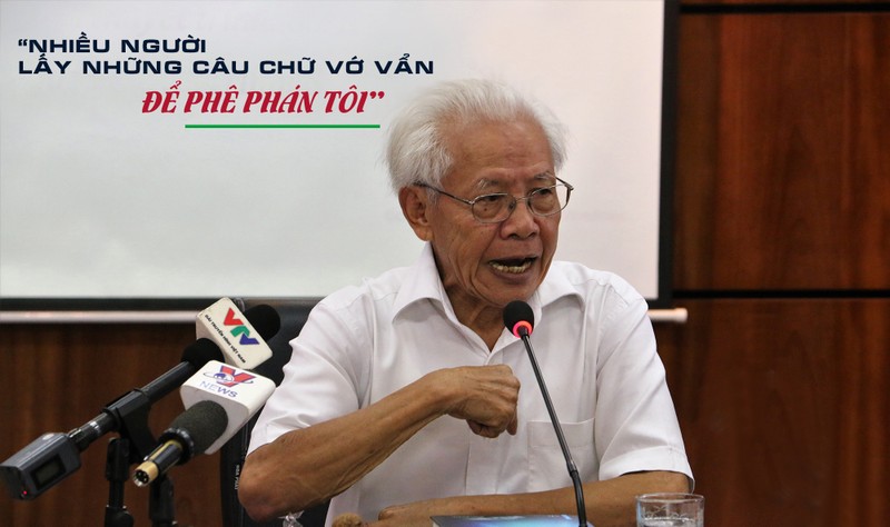 8 phát ngôn ấn tượng của GS. Hồ Ngọc Đại trong buổi gặp gỡ báo chí