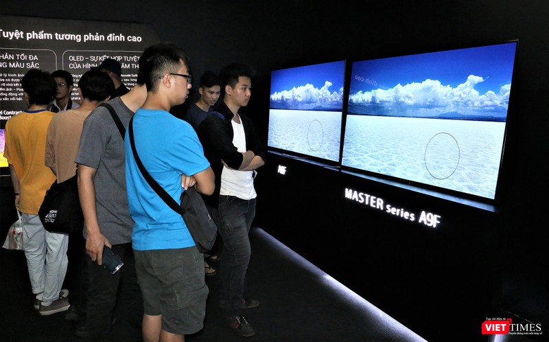 Hai mẫu tivi siêu cao cấp A9F và Z9F được Sony giới thiệu tại triển lãm mang trong mình những công nghệ hình ảnh tuyệt vời, tiệm cận với màn hình của Studio điện ảnh