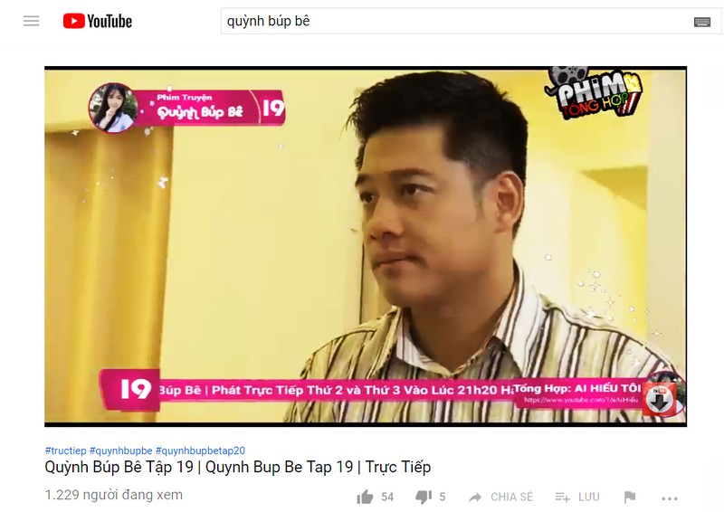 Bộ phim "Quỳnh búp bê" đang được một số kênh YouTube phát lại trái phép Bộ phim "Quỳnh búp bê" đang được một số kênh YouTube phát lại trái phép
