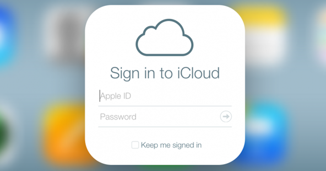 iCloud đang găp sự cố gián đoạn