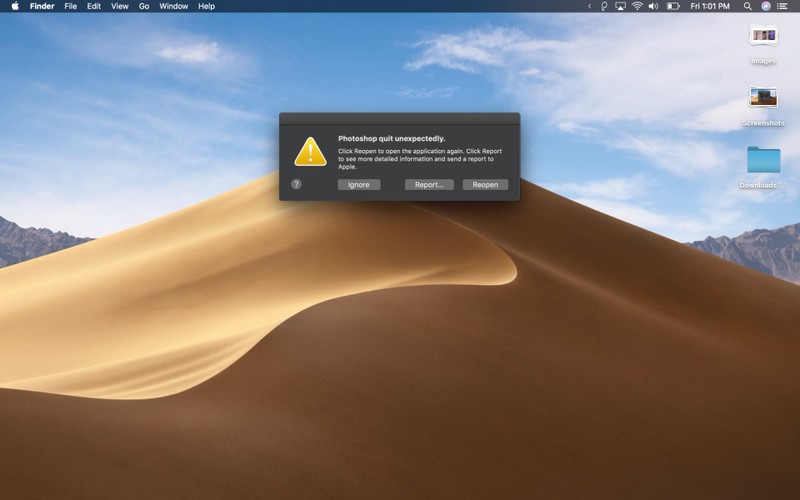 Một số ứng dụng đời cũ không tương thích với MacOS Mojave