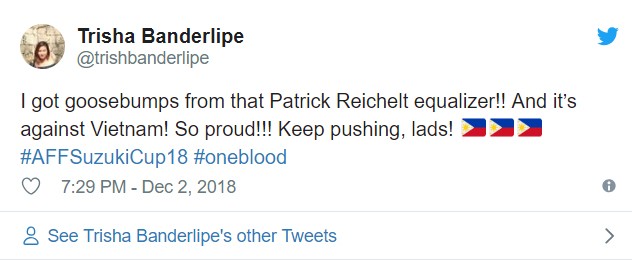 Tôi đã nổi da gà khi Patrick Reichelt ghi bàn gỡ hòa. Tự hào quá. Tiến lên Tôi đã nổi da gà khi Patrick Reichelt ghi bàn gỡ hòa. Tự hào quá. Tiến lên