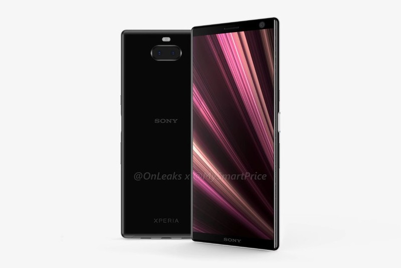 Ảnh render của Sony XA3