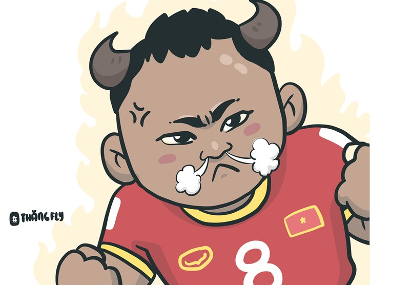 Bà chủ VPMilk: Với tôi, tiền không quan trọng bằng sự thừa nhận của xã hội! ảnh 10 Loạt tranh vui ngộ nghĩnh về các cầu thủ đội tuyển Việt Nam sau chiến thắng trước Jordan