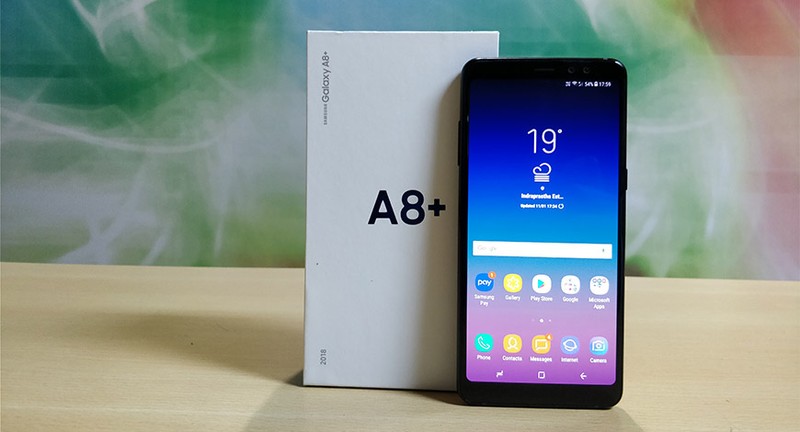 Galaxy A8+ 2018 (ảnh: Techarena)