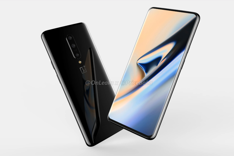 ảnh dựng OnePlus 7 Pro (nguồn: OnLeaks)