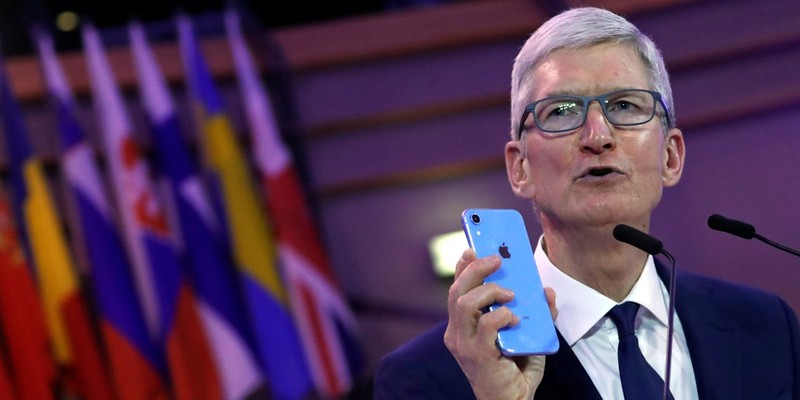 ông Tim Cook, CEO Apple (ảnh: Business Insider)