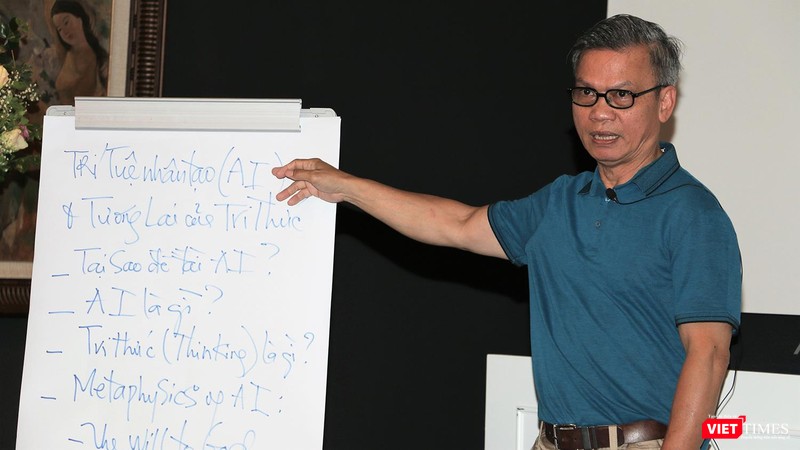 Hội thi trí tuệ nhân tạo thúc đẩy hệ sinh thái AI ảnh 3 GS. TS Nguyễn Hữu Liêm - ĐH San Jose City: Trí tuệ nhân tạo có thể đem đến một tương lai nguy hiểm cho nhân loại, chưa thể đoán định được