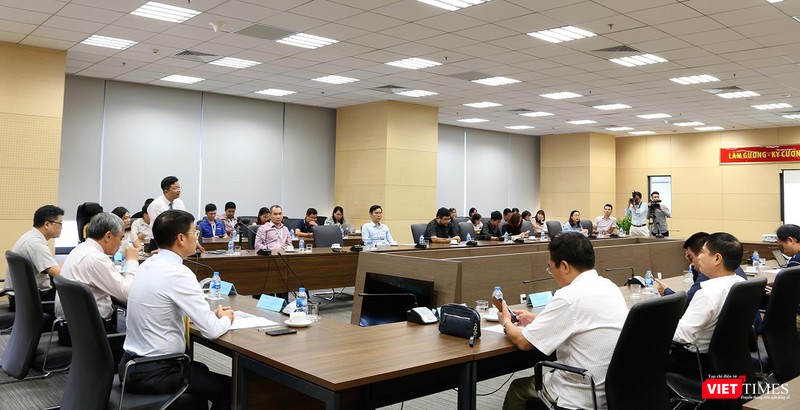 Đại diện các cơ quan báo chí tham dự buổi họp báo