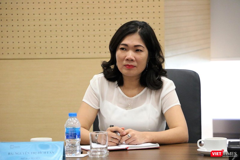 bà Nguyễn Thị Bích Lan - Giám đốc Trung tâm Hợp tác Phát triển ICT