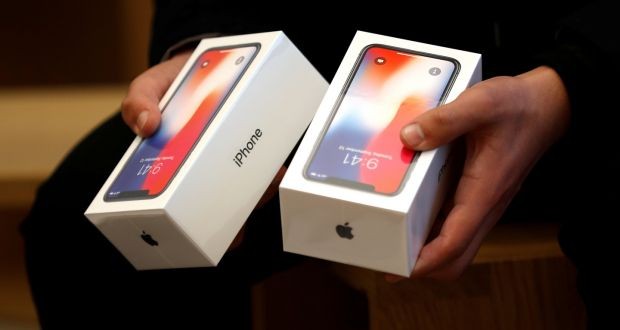 iPhone X (ảnh Irish Times) iPhone X (ảnh Irish Times)