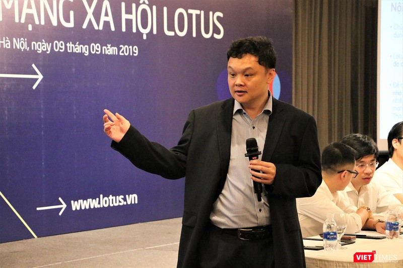 ông Nguyễn Thế Tân - Tổng Giám đốc VCCorp kiêm Tổng Giám đốc Lotus