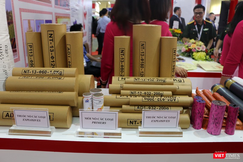 Các loại vật liệu nổ của Tổng Công ty Kinh tế Kỹ thuật Công nghiệp Quốc phòng (GAET)