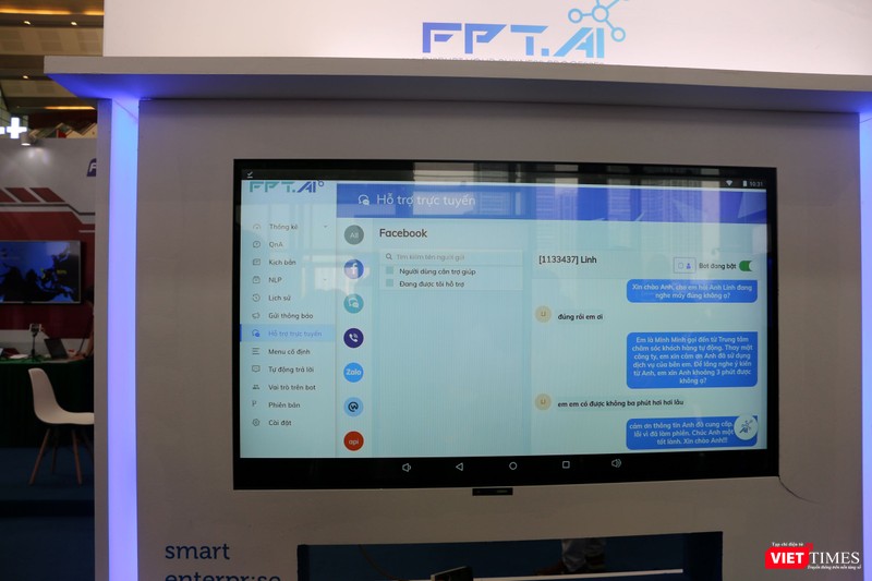 Chatbot trả lời tự động nhờ trí thông minh nhân tạo