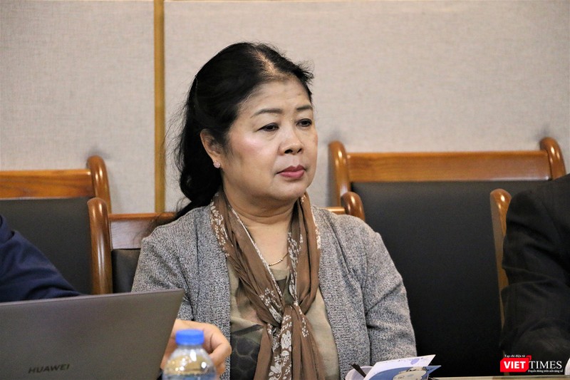 Bà Đỗ Thị Minh Ngọc, nguyên Giám đốc Đài Truyền hình Kỹ thuật số VTC, cố vấn nội dung trung tâm CAD