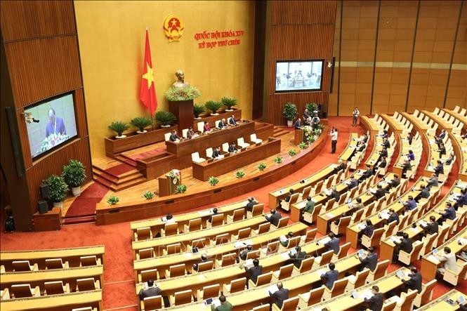 Quang cảnh một kỳ họp Quốc hội Quang cảnh một kỳ họp Quốc hội