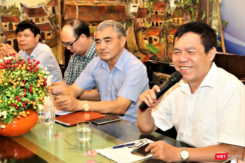 Ban lãnh đạo Hội Truyền thông Số Việt Nam (ảnh: Đăng Khoa) Ban lãnh đạo Hội Truyền thông Số Việt Nam (ảnh: Đăng Khoa)