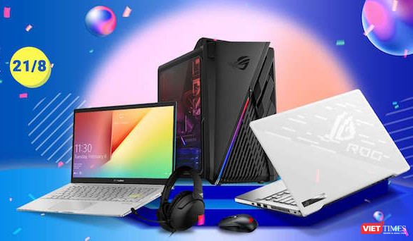 Gian hàng của Asus Việt Nam sẽ xuất hiện trên Lazada vào ngày 21/8 tới