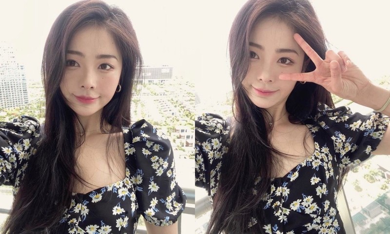 Lưu Á Tây trong trang phục đời thường