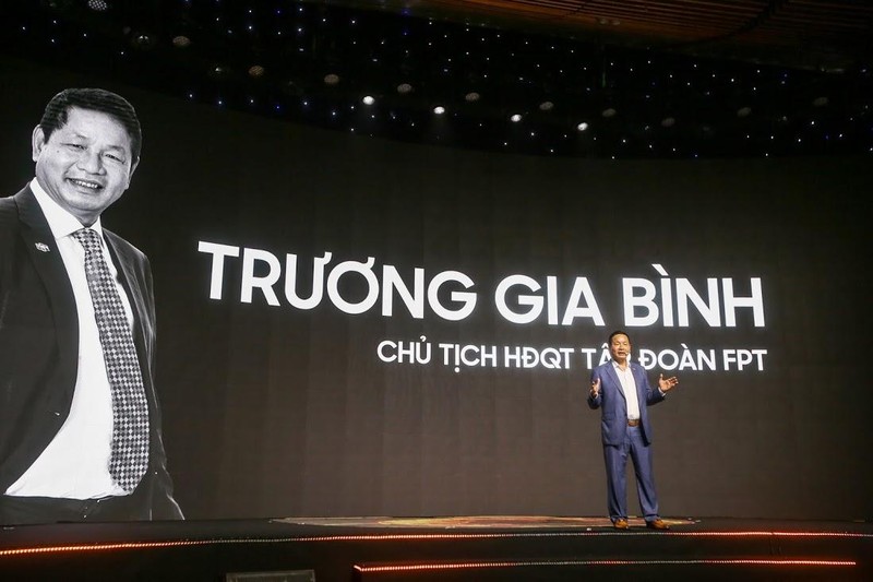 ông Trương Gia Bình phát biểu tại sự kiện ông Trương Gia Bình phát biểu tại sự kiện