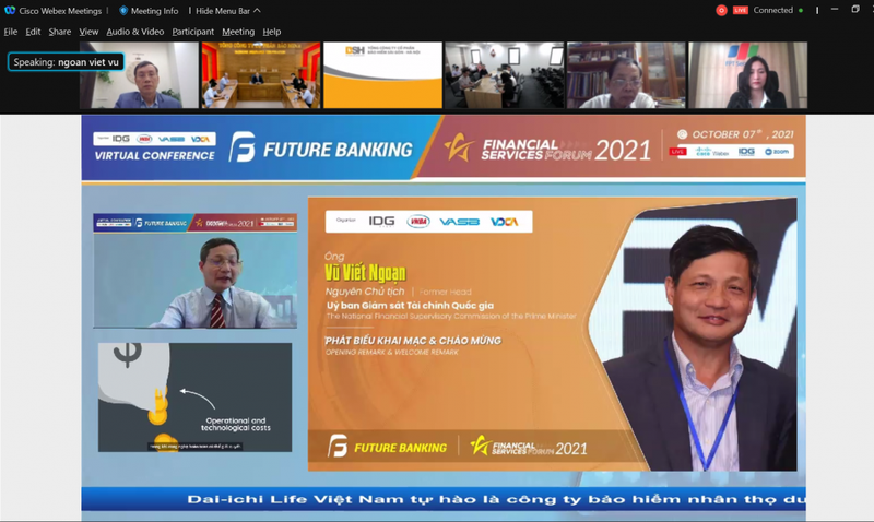 Ông Vũ Viết Ngoạn -nguyên Chủ tịch Ủy ban Giám sát Tài chính Quốc gia phát biểu Ông Vũ Viết Ngoạn -nguyên Chủ tịch Ủy ban Giám sát Tài chính Quốc gia phát biểu