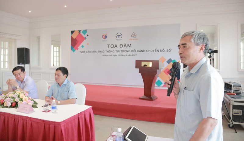 Ông Nguyễn Minh Hồng, Chủ tịch Hội Truyền thông số Việt Nam