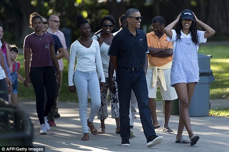 Gia đình cựu Tổng thống Obama du lịch Majorca