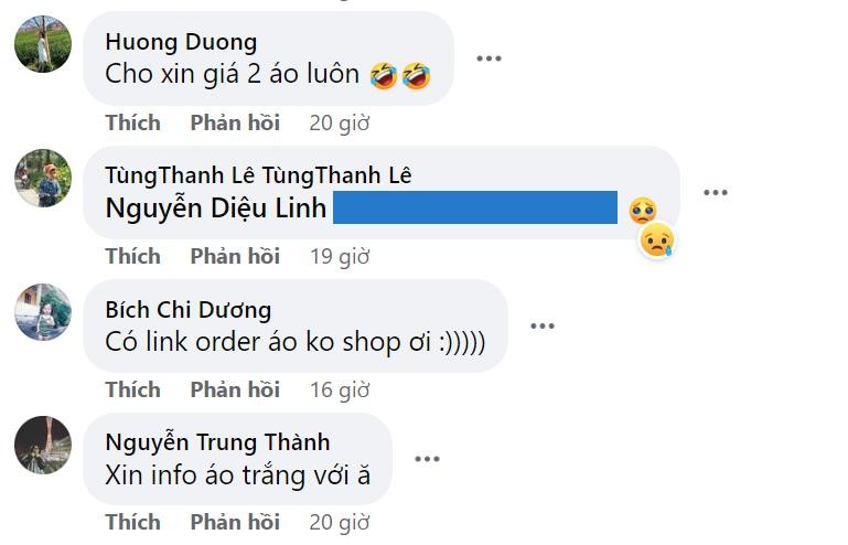 Người dùng mạng xã hội tìm thông tin về 2 chiếc áo