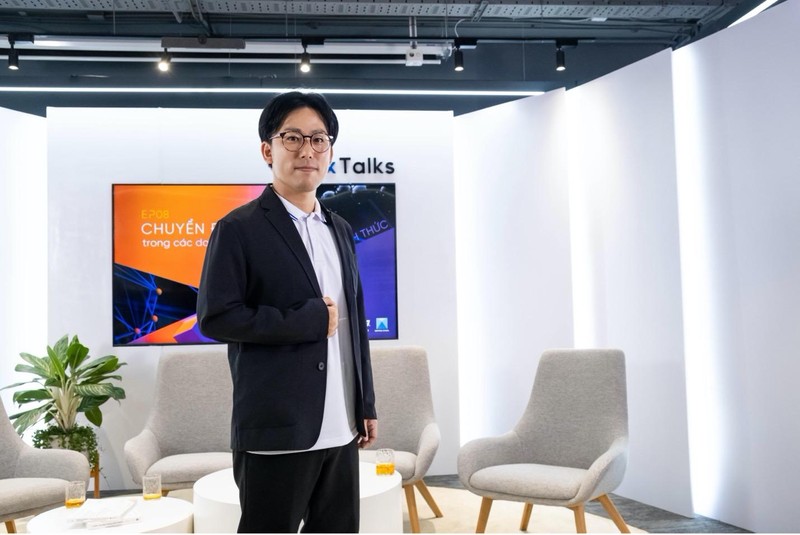 Ông Hatano Koji, Giám đốc sản xuất công ty Nippon Steel Việt Nam (ảnh: FPT Digital) Ông Hatano Koji, Giám đốc sản xuất công ty Nippon Steel Việt Nam (ảnh: FPT Digital)