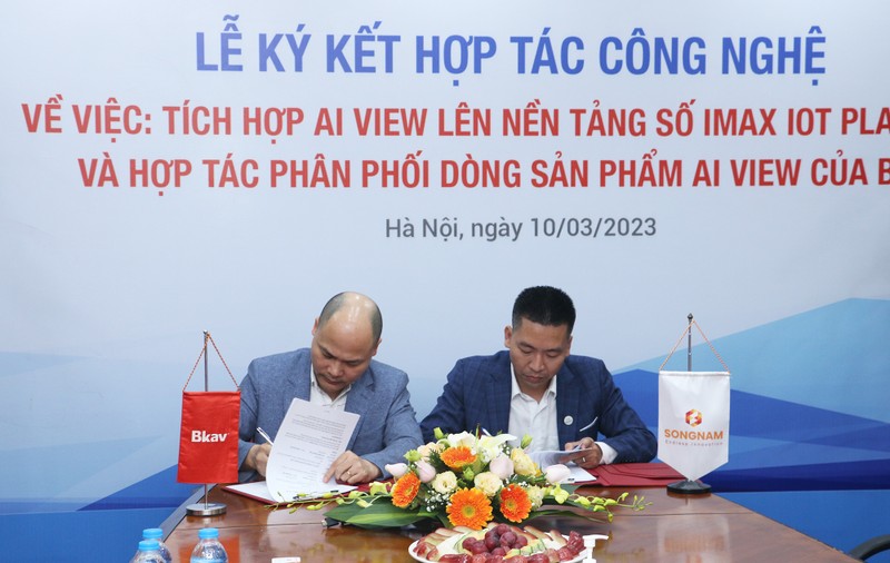 Ký kết giữa BKAV và Song Nam